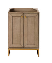 Load image into Gallery viewer, Chianti 24&quot; Single Vanity Cabinet, Whitewashed Walnut, Radiant Gold James Martin Vanities