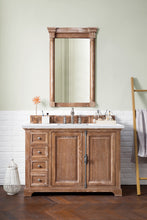 Load image into Gallery viewer, Providence 48&quot; Driftwood Single Vanity w/ 3 CM Arctic Fall Solid Surface Top James Martin Vanities