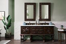 Load image into Gallery viewer, Balmoral 72&quot; Antique Walnut Double Vanity w/ 3 CM Arctic Fall Solid Surface Top James Martin Vanities