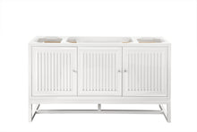 Load image into Gallery viewer, Athens 60&quot; Single Vanity Cabinet , Glossy White James Martin Vanities