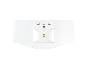 Bathroom Vanities Outlet Atlanta Renovate for Less46" Single Top, 3 CM Silestone White Zeus Quartz