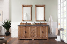 Load image into Gallery viewer, Providence 72&quot; Double Vanity Cabinet, Driftwood, w/ 3 CM Charcoal Soapstone Quartz Top James Martin Vanities