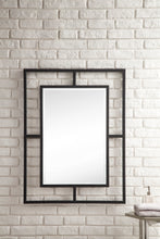 Load image into Gallery viewer, Boston 30&quot; Rectangular Mirror, Matte black James Martin Vanities