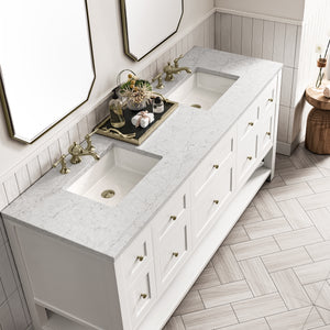 Bathroom Vanities Outlet Atlanta Renovate for LessBreckenridge 72" Double Vanity, Bright White