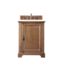 Load image into Gallery viewer, Providence 26&quot; Single Vanity Cabinet, Driftwood, w/ 3 CM Eternal Marfil Quartz Top James Martin Vanities