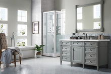 Load image into Gallery viewer, Brittany 60&quot; Urban Gray Single Vanity w/ 3 CM Classic White Quartz Top James Martin Vanities