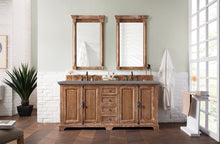 Load image into Gallery viewer, Providence 72&quot; Double Vanity Cabinet, Driftwood, w/ 3 CM Grey Expo Quartz Top James Martin Vanities