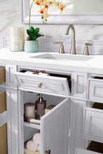 Load image into Gallery viewer, Bathroom Vanities Outlet Atlanta Renovate for LessBristol 60&quot; Single Vanity, Bright White, w/ 3 CM Classic White Quartz Top