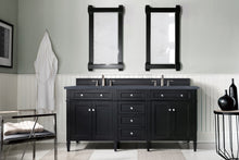 Load image into Gallery viewer, Brittany 72&quot; Black Onyx Double Vanity w/ 3 CM Charcoal Soapstone Quartz Top James Martin Vanities