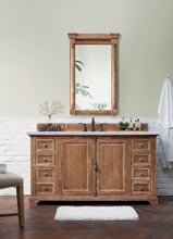 Load image into Gallery viewer, Providence 60&quot; Driftwood Single Vanity w/ 3 CM Carrara Marble Top James Martin Vanities