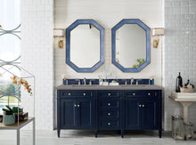 Load image into Gallery viewer, Brittany 72&quot; Victory Blue Double Vanity w/ 3 CM Grey Expo Quartz Top James Martin Vanities