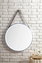 Load image into Gallery viewer, Annapolis 27.6&quot; Round Anti-Fogging LED Mirror, Brushed Nickel James Martin Vanities
