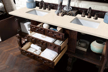 Load image into Gallery viewer, Bathroom Vanities Outlet Atlanta Renovate for LessBalmoral 72&quot; Double Vanity Cabinet, Antique Walnut, w/ 3 CM Eternal Marfil Quartz Top