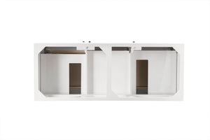 Bathroom Vanities Outlet Atlanta Renovate for LessAthens 60" Double Vanity Cabinet, Glossy White