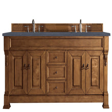 Load image into Gallery viewer, Brookfield 72&quot; Double Vanity, Country Oak w/ 3 CM Charcoal Soapstone Quartz Top James Martin Vanities