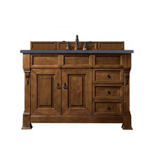 Load image into Gallery viewer, Brookfield 48&quot; Single Vanity, Country Oak w/ 3 CM Charcoal Soapstone Quartz Top James Martin Vanities
