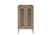 Load image into Gallery viewer, Bathroom Vanities Outlet Atlanta Renovate for LessChianti 20&quot; Single Vanity Cabinet, Whitewashed Walnut, Brushed Nickel
