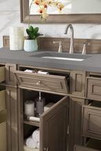Load image into Gallery viewer, Bathroom Vanities Outlet Atlanta Renovate for LessBristol 60&quot; Single Vanity, Whitewashed Walnut, w/ 3 CM Grey Expo Quartz Top