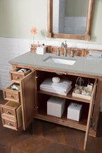 Load image into Gallery viewer, Bathroom Vanities Outlet Atlanta Renovate for LessProvidence 48&quot; Single Vanity Cabinet, Driftwood, w/ 3 CM Eternal Serena Quartz Top