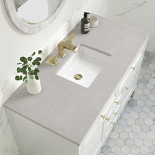 Load image into Gallery viewer, Chicago 48&quot; Single Vanity, Glossy White w/ 3CM Eternal Serena Top James Martin Vanities